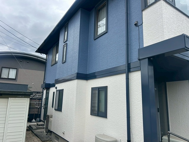 南アルプス市　屋根外壁塗装工事　完工写真